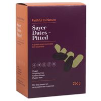 Faithful to Nature Sayer Dates - Pitted